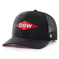 Men's '47  Black Austin Dillon Dow Sure Shot Trucker Adjustable Hat