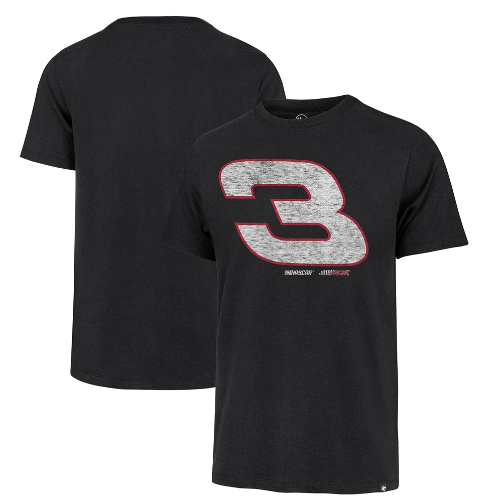 T-shirt noir Austin Dillon Driver Number Franklin '47 pour hommes