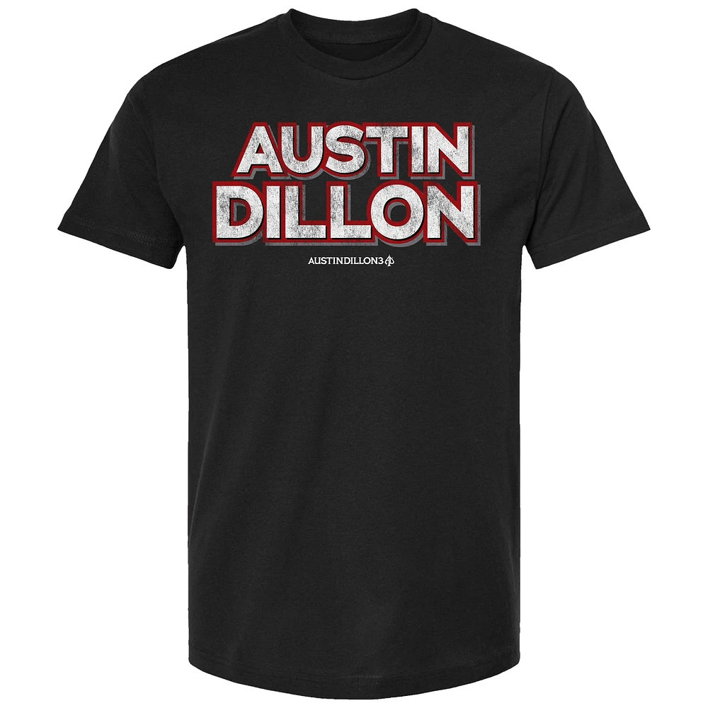 Men's Richard Childress Racing Team Collection Black Austin Dillon Titan Risk Solutions T-Shirt