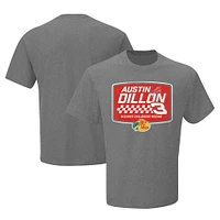 Men's Richard Childress Racing Team Collection Heather Gray Austin Dillon Vintage T-Shirt
