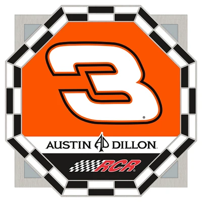 WinCraft Austin Dillon Checkered Octagon Collector Pin