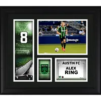 Alexander Ring Austin FC Fanatics Authentic 15'' x 17'' Framed Player Core Collage