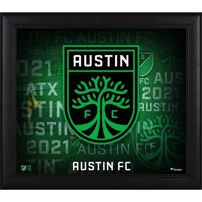 Austin FC Fanatics Authentic Framed 15" x 17" Team Heritage Collage