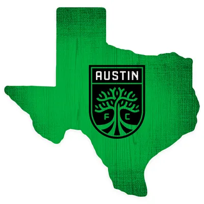 Austin FC Team Color Logo State Sign