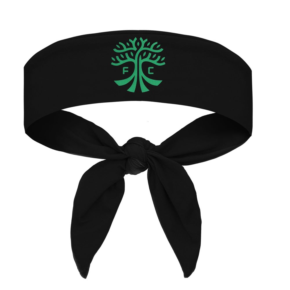 Black Austin FC Tie-Back Headband