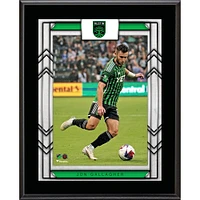 Jon Gallagher Austin FC 10.5" x 13" Sublimated Player Plaque