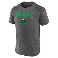 T-shirt Fanatics Heather Anthracite Austin FC Drop Kick pour homme