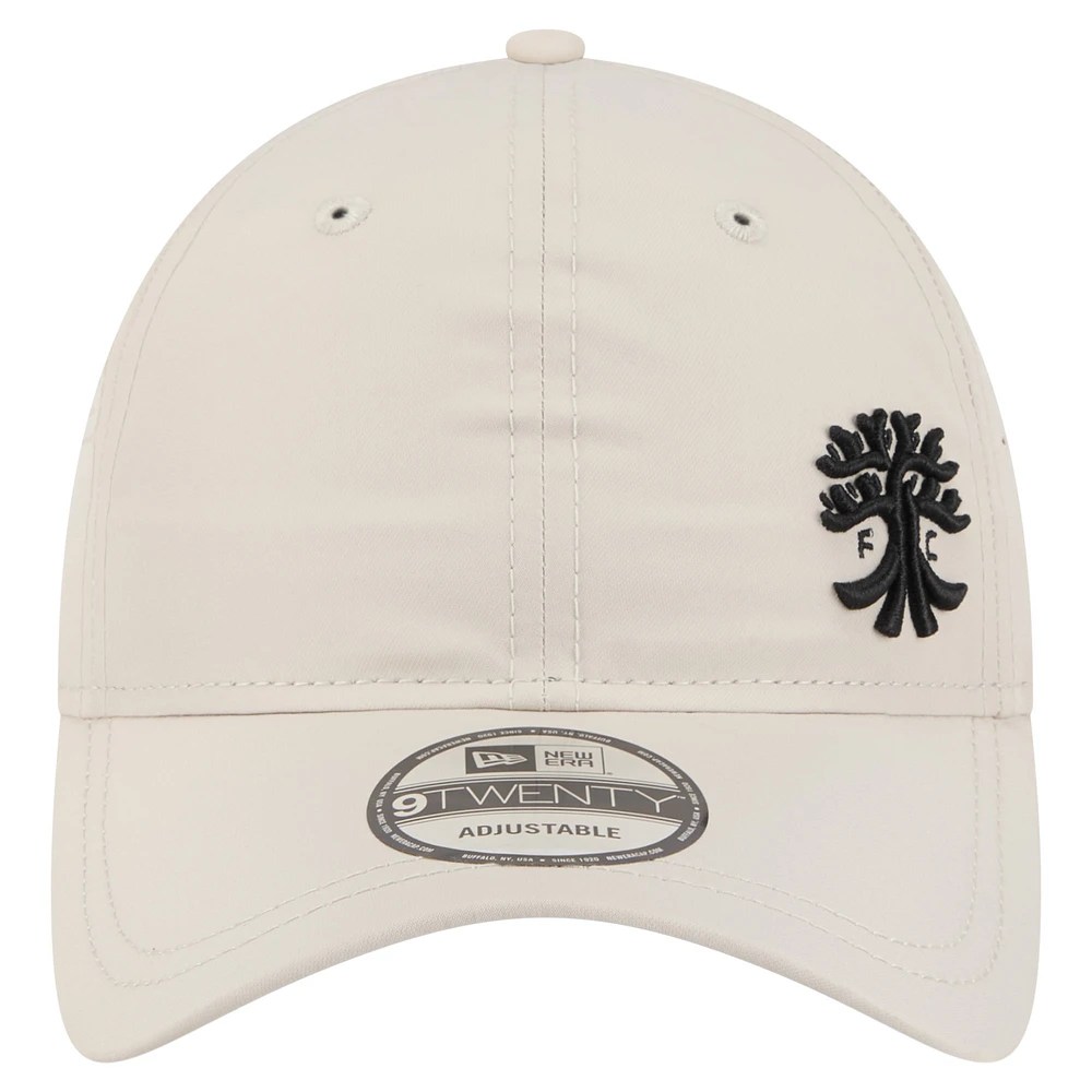 Men's New Era  Tan Austin FC Active 9TWENTY Adjustable Hat