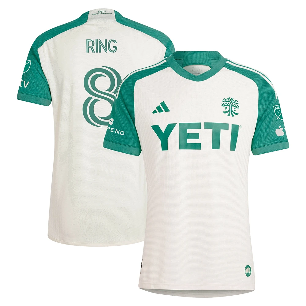 Maillot de joueur authentique Alexander Ring Tan Austin FC 2024 The Armadillo Kit pour hommes