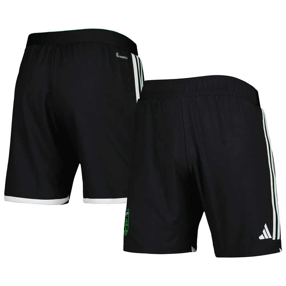 Men's adidas Black Austin FC 2023 Away AEROREADY Authentic Shorts