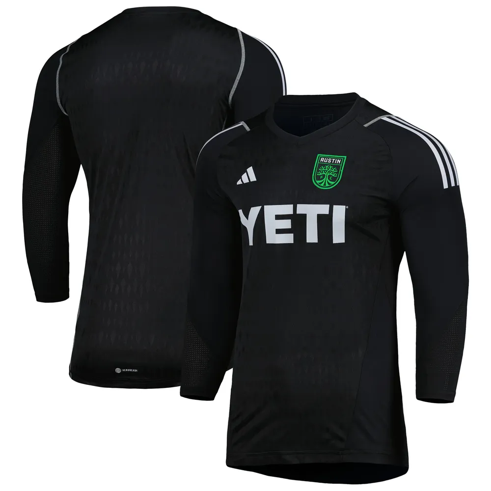 Maillot réplique à manches longues adidas Austin FC 2023 Gardien de but pour homme Noir