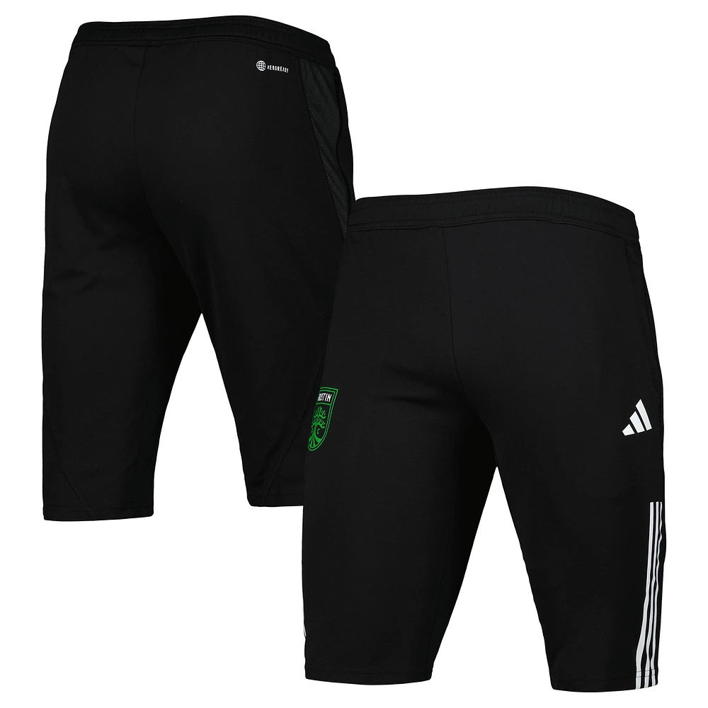 Demi-pantalon adidas Austin FC 2023 On-Field Training AEROREADY noir pour homme