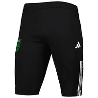 Men's adidas Black Austin FC 2023 On-Field Training AEROREADY Half Pants