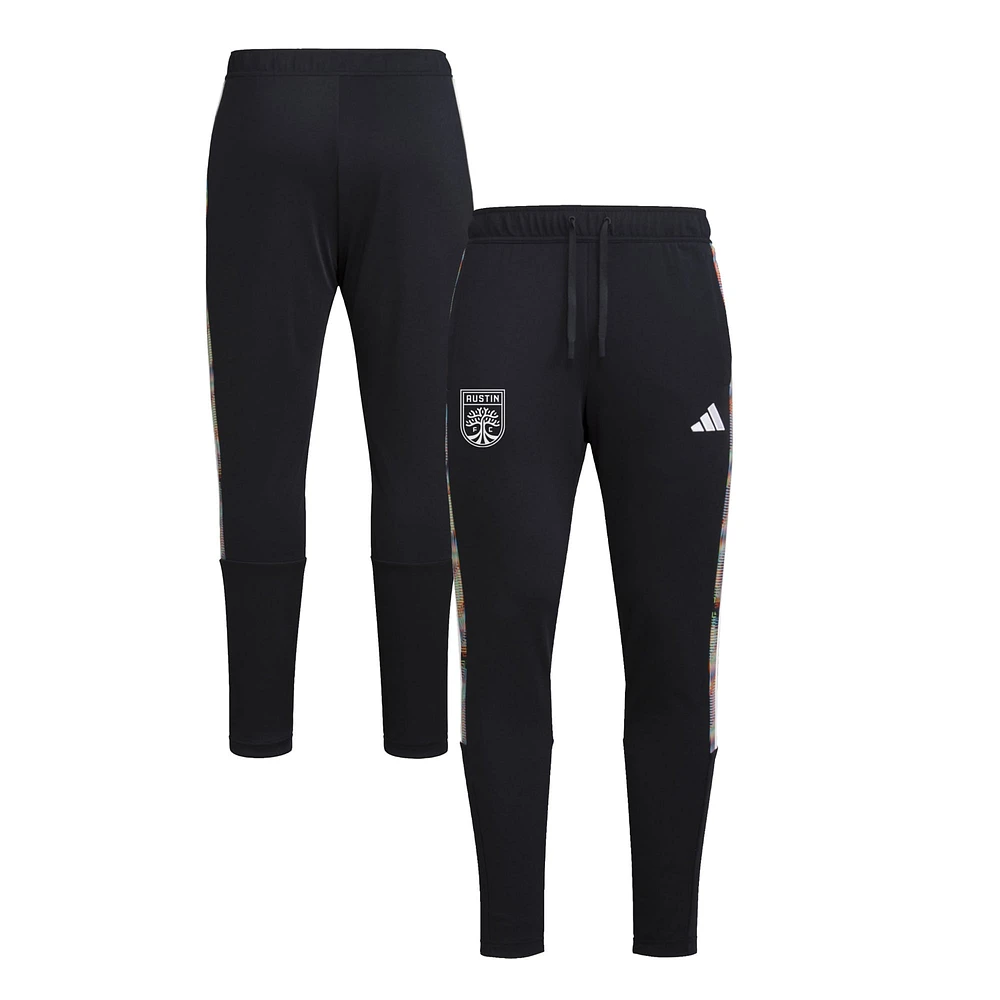Men's adidas Black Austin FC 2024 Hispanic Heritage Track Pants