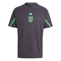 T-shirt adidas Austin FC 2024 Travel Raglan noir pour homme