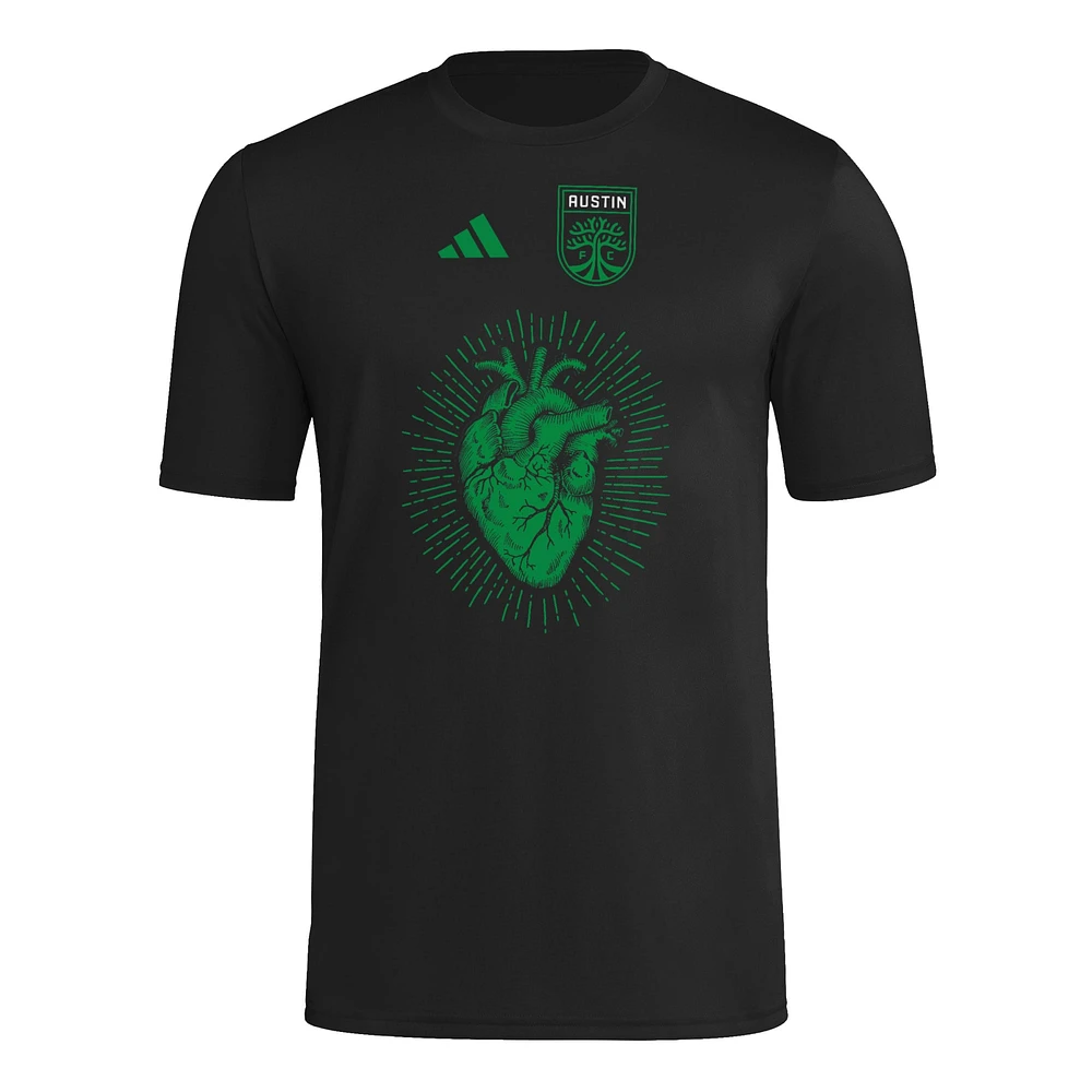 Men's adidas Austin FC 2025 Jersey Hook AEROREADY T-Shirt