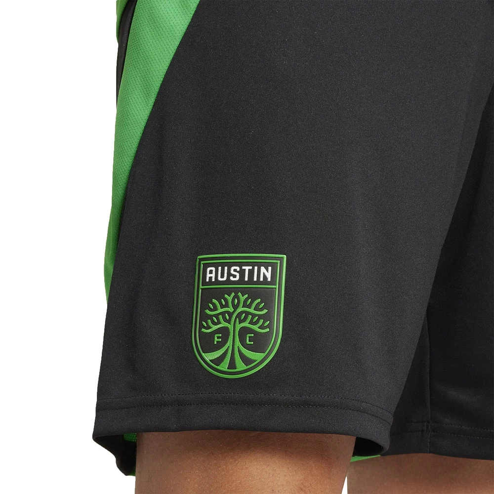 Men's adidas  Black Austin FC Home 2025 The Heartbeat Kit Authentic Shorts