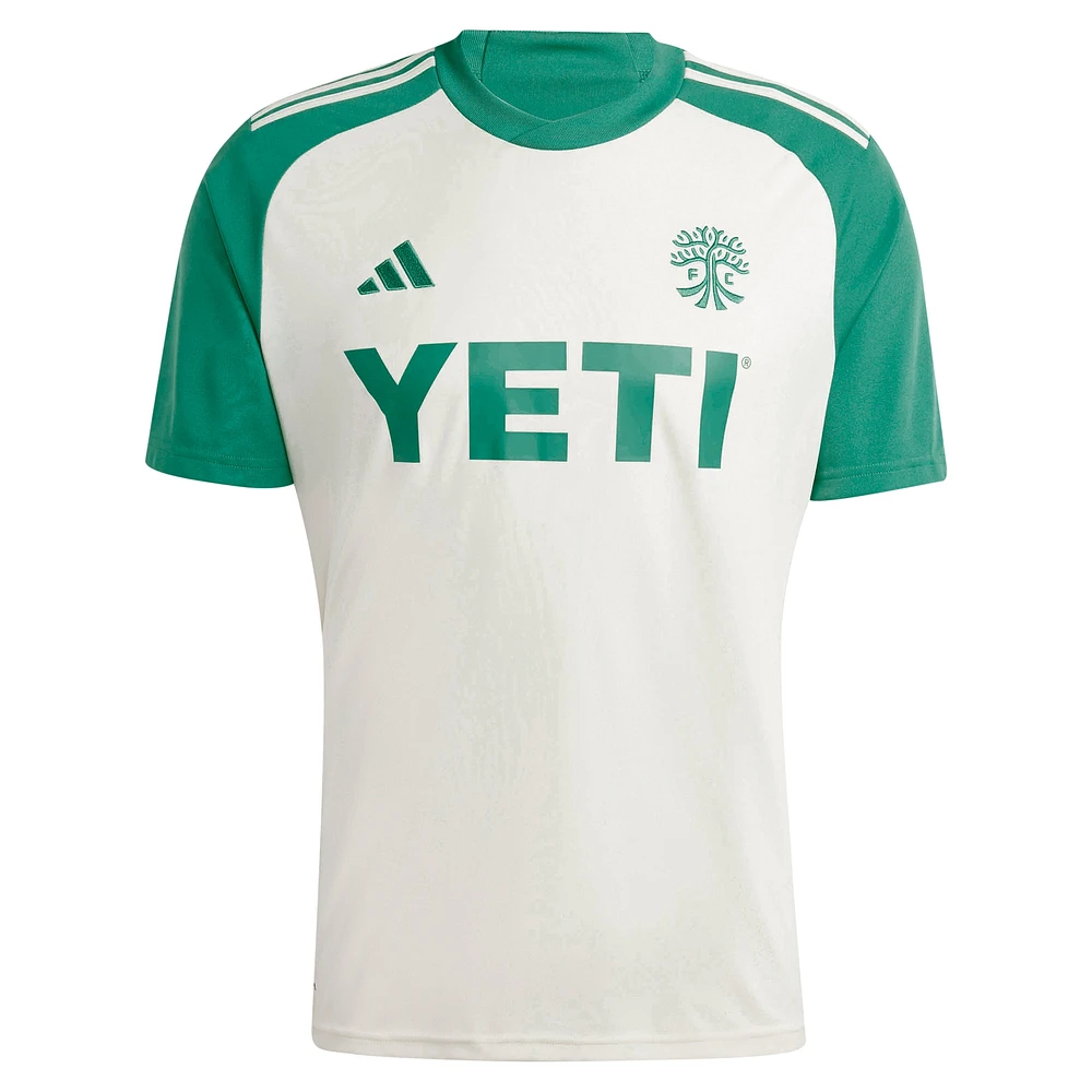 Men's adidas Brandon Vazquez Tan Austin FC 2024 The Armadillo Kit Replica Player Jersey