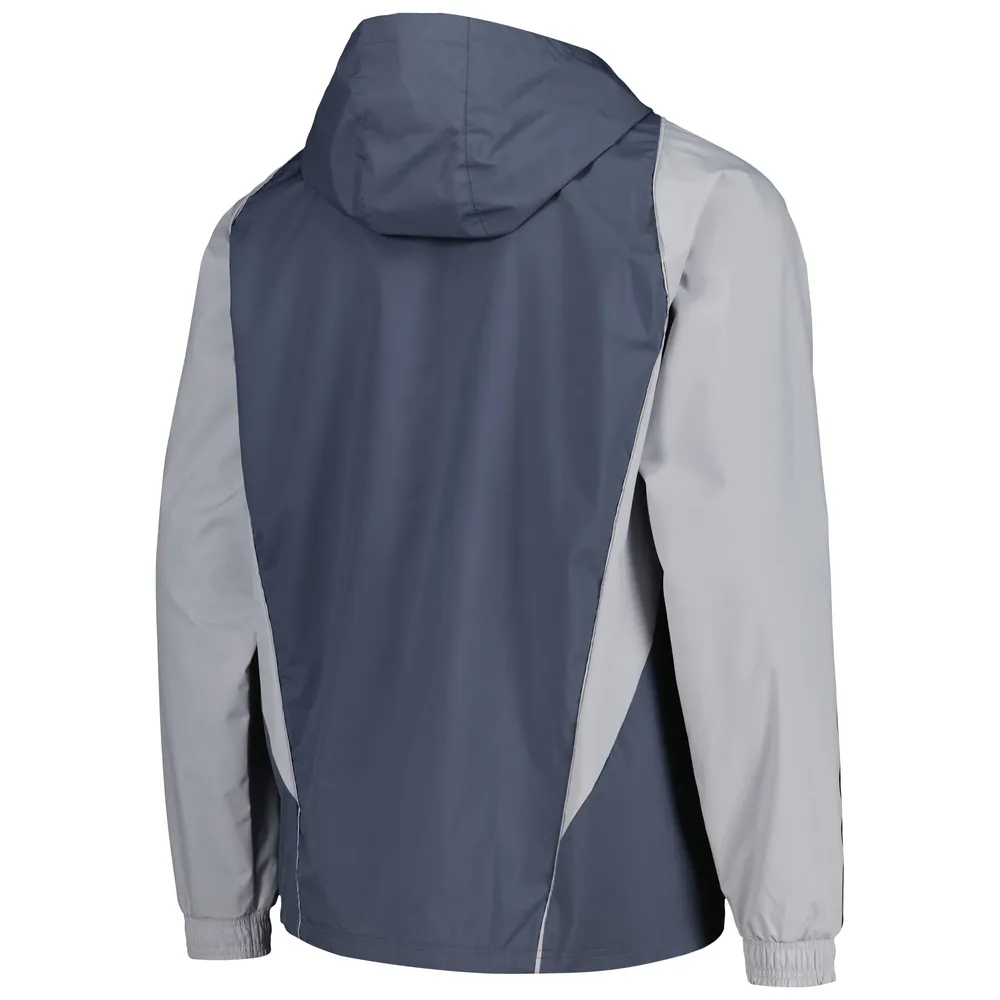 Veste à capuche raglan adidas Charcoal Austin FC All-Weather pour homme