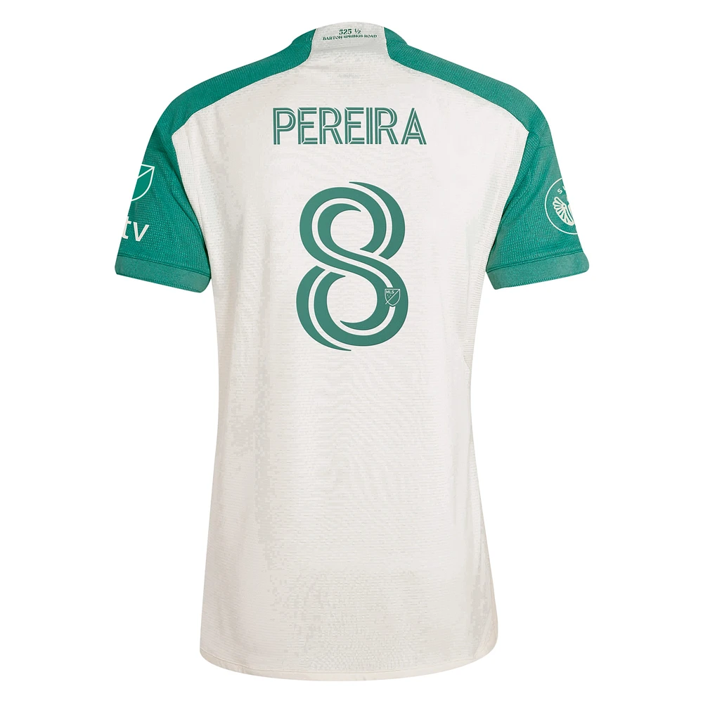 Men's adidas Daniel Pereira Tan Austin FC 2024 The Armadillo Kit Authentic Player Jersey