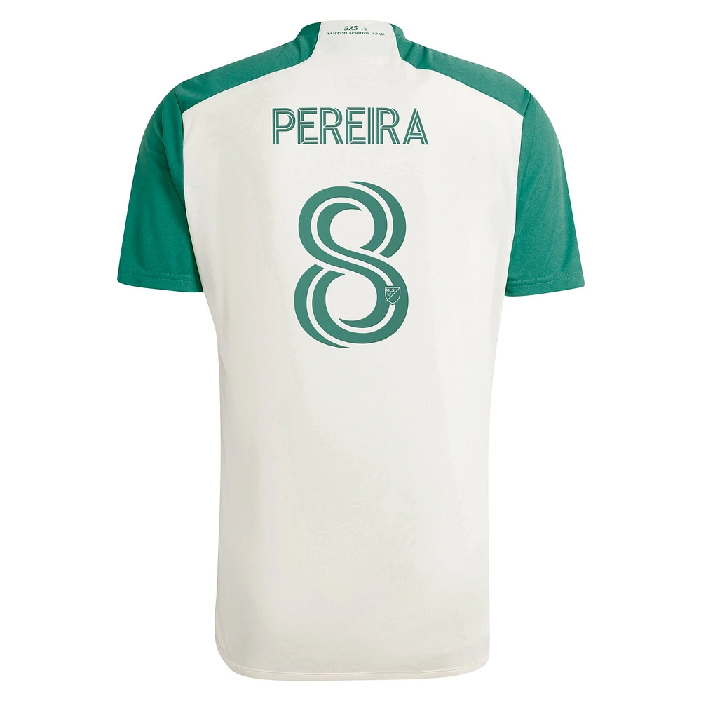 Maillot de joueur réplique adidas Daniel Pereira Tan Austin FC 2024 The Armadillo Kit pour homme