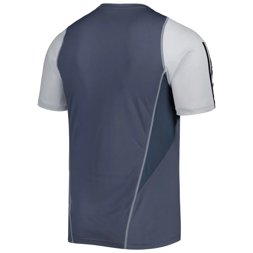 Maillot d'entraînement sur le terrain adidas Austin FC 2023 gris pour homme