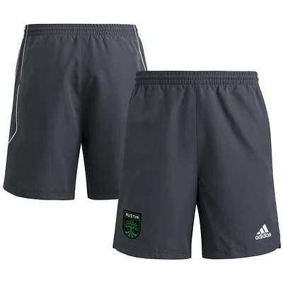 Men's adidas Gray Austin FC 2025 Travel Shorts