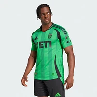 Maillot authentique adidas Austin FC 2025 The Heartbeat Kit pour homme Vert