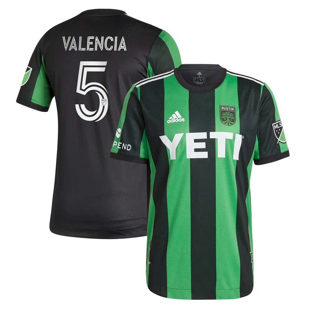 Lids Jhojan Valencia Austin FC adidas 2021 Primary Authentic - Black Mall
