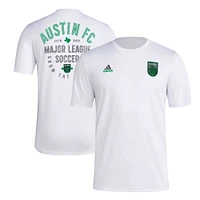 Men's adidas White Austin FC Local Stoic T-Shirt