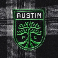 Men's Concepts Sport Black/Gray Austin FC Takeaway Flannel Pants
