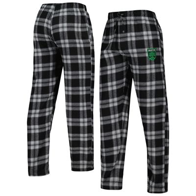 Men's Concepts Sport Black/Gray Austin FC Takeaway Flannel Pants