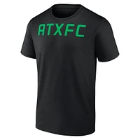 Men's Fanatics Black/Green Austin FC Two-Pack Player T-Shirt Set