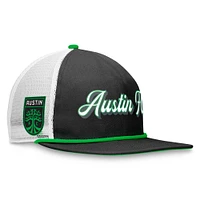 Men's Fanatics Black/White Austin FC True Classic Golf Snapback Hat