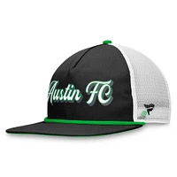 Fanatics Branded Noir/Blanc Austin FC True Classic Golf Snapback Casquette