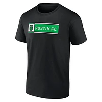 T-shirt noir Fanatics Austin FC Block pour hommes