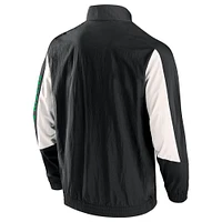 Veste de survêtement entièrement zippée Fanatics Austin FC Net Goal Raglan noire pour hommes