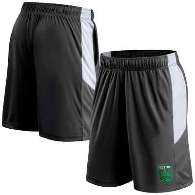 Men's Fanatics Black Austin FC Prep Squad Shorts