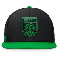 Men's Fanatics Black Austin FC Sitter Snapback Hat