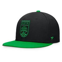Men's Fanatics Black Austin FC Sitter Snapback Hat