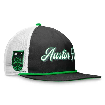 Austin FC Fanatics Branded True Classic Golf Snapback Hat - Black/White