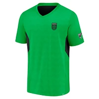 Men's Fanatics Green Austin FC Extended Play V-Neck T-Shirt