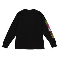 Men's Mitchell & Ness Black Austin FC Papel Picado Long Sleeve T-Shirt