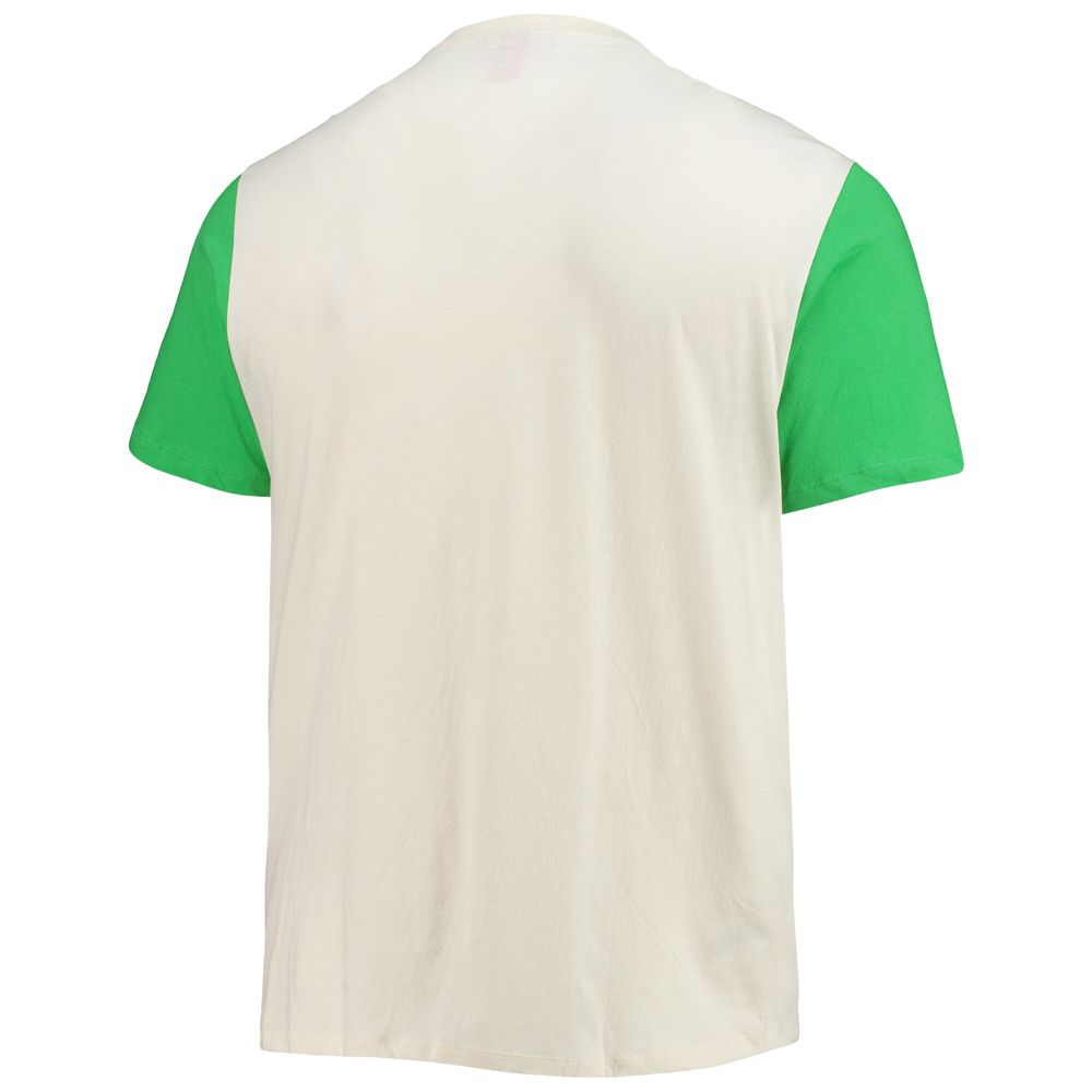 Men's Mitchell & Ness Cream Austin FC Color Block T-Shirt