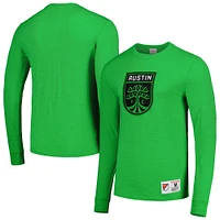 T-shirt à manches longues légendaire Austin FC Mitchell & Ness pour homme vert