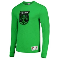 T-shirt à manches longues légendaire Austin FC Mitchell & Ness pour homme vert