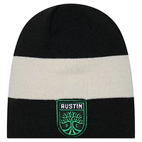 Men's New Era Black Austin FC 2024 Kick Off Collection Knit Beanie