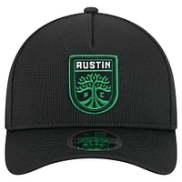 Men's New Era Black Austin FC 2025 Jersey Hook 9FORTY M-Crown Adjustable Hat