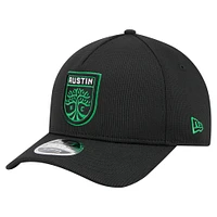 Men's New Era Black Austin FC 2025 Jersey Hook 9FORTY M-Crown Adjustable Hat