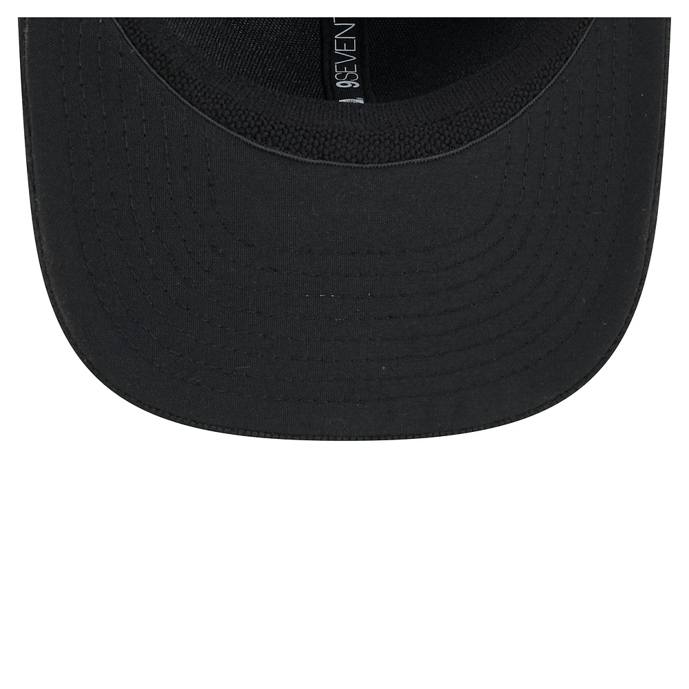 Casquette extensible à boutons-pression Austin FC 2025 noire New Era pour homme avec crochet 9SEVENTY